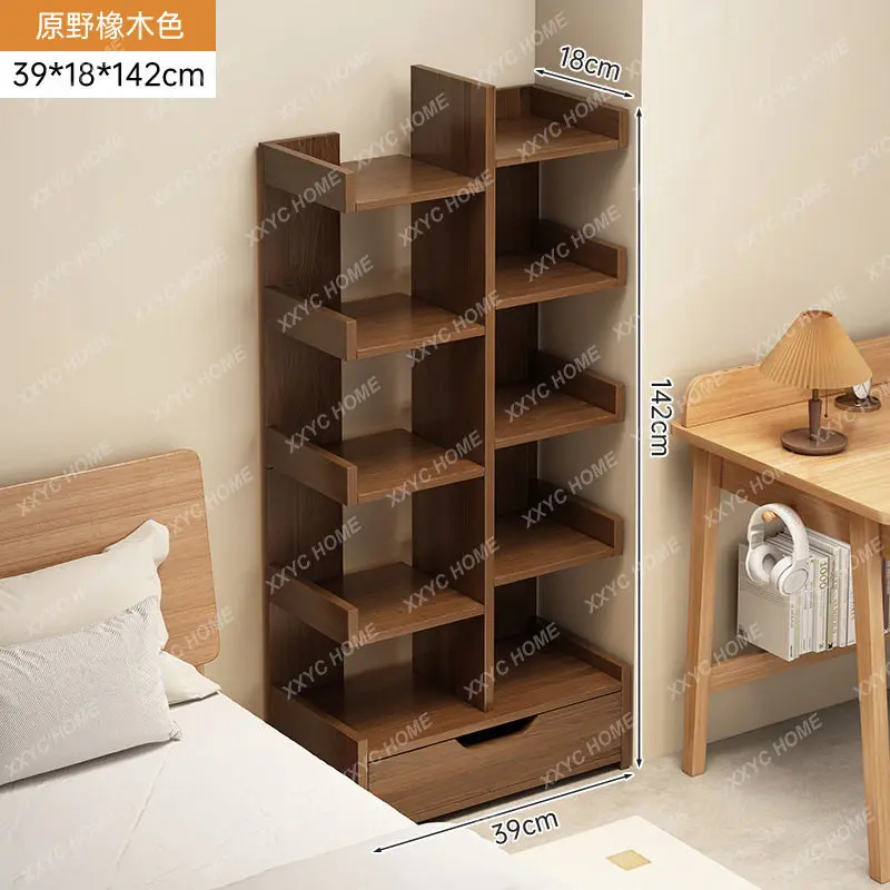 

Multi-layer Space-saving Bookcase Bedroom Study Design Serene Bookshelf Tranquil Space Living Room Furniture