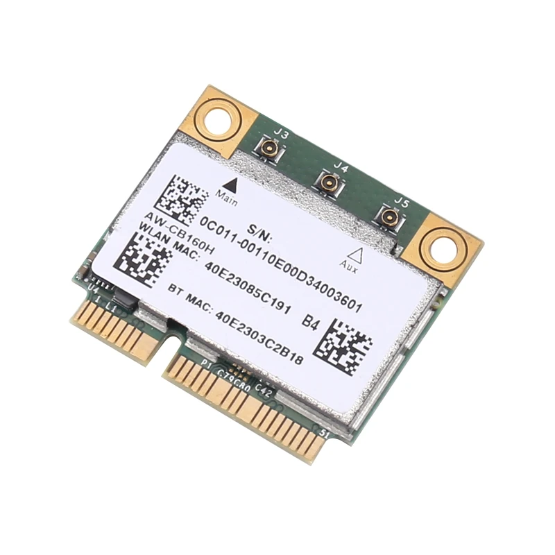 802.11AC 1300Mbps WIFI Wireless WIFI BT 4.0 Mini PCI-E Card For Azurewave BCM94360HMB WIFI Card