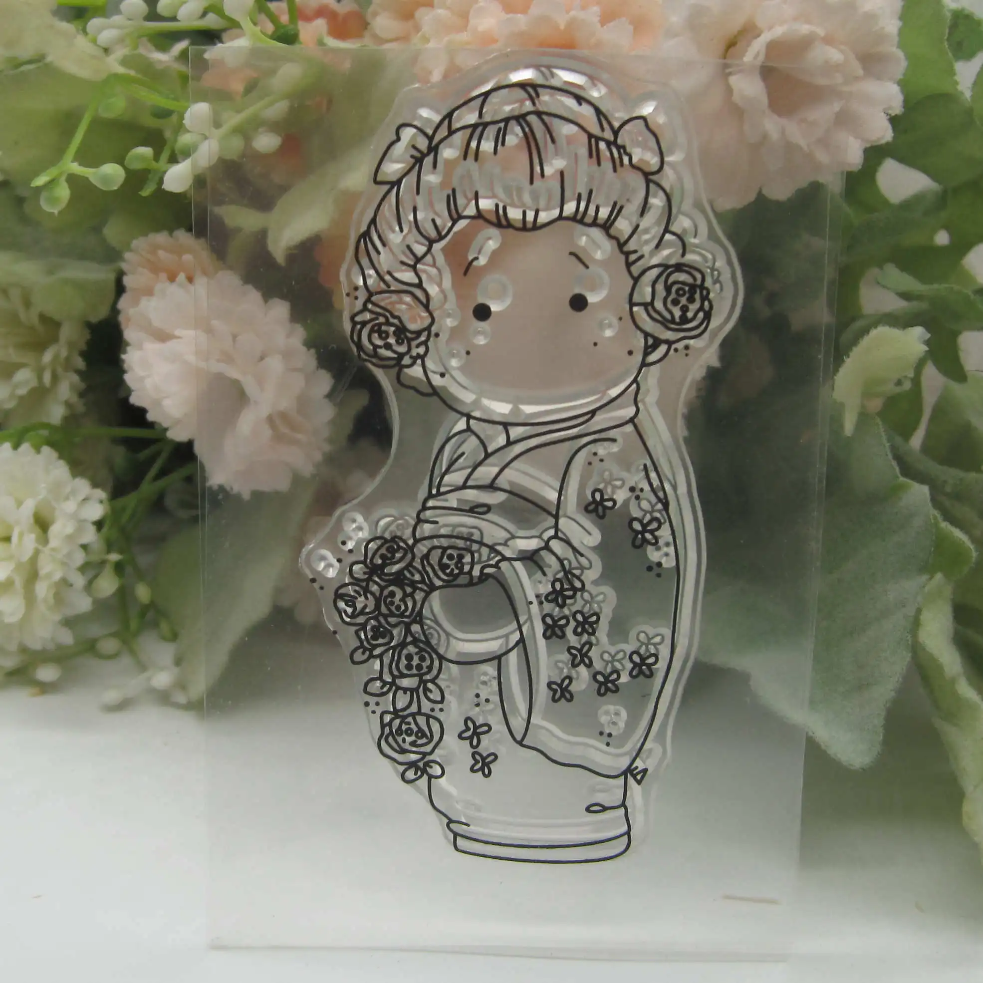 Nieuwe Transparante Siliconen Clear Rubber Stempel Scrapbooking DIY Leuk Patroon Fotoalbum PaperCard Decor