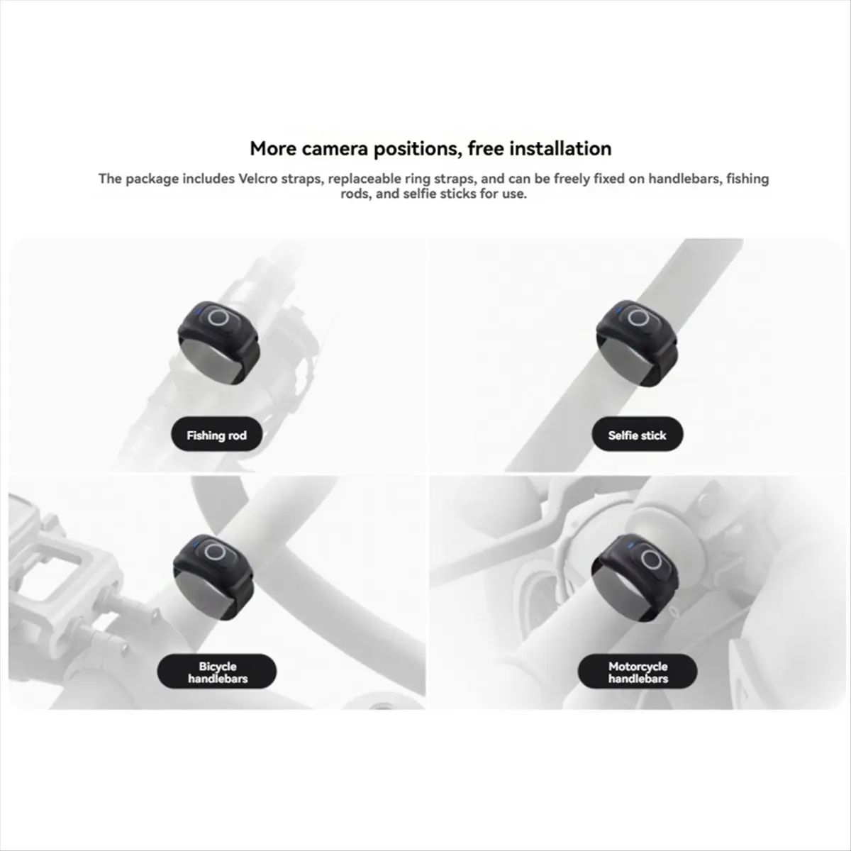 Lovely！ For GO Ultra Ring Remote Mini Thumb Control IPX7 Waterproof 20M Long-Range for X5/ Pro 2/GO Ultra