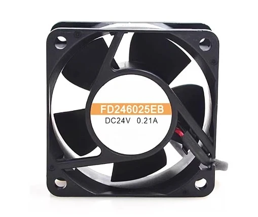 

New CPU Cooling Fan For Y.S.TECH FD246025EB 24V 0.21A 6025 Server Inverter Large Air Volume Fan Cooling Fan