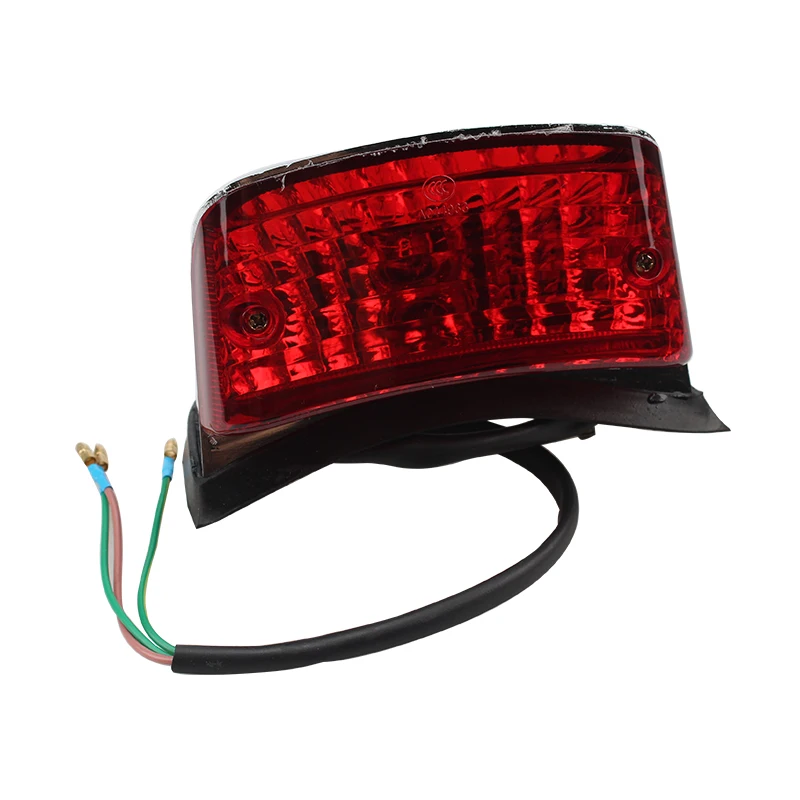 For Honda Rebel 250 CMX250C 1996-2009 CA250 Rear Red Taillight Brake Tail Light Stop Indicator Set Motorcycle Accessory