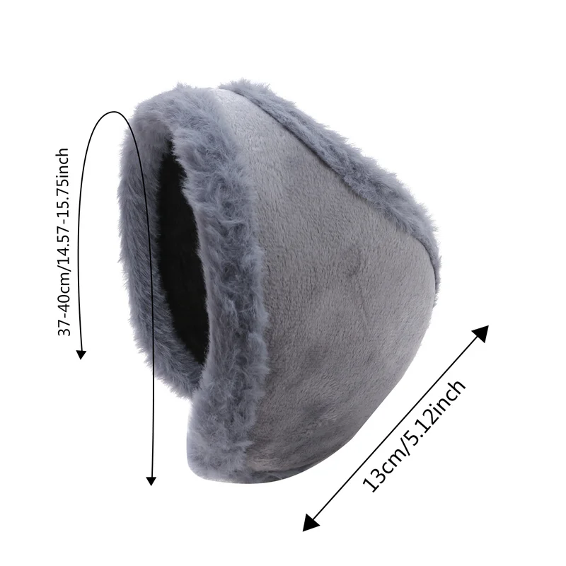 Soft Plush Thickening Ear Warmer Women Men Cold Proof Fashion Winter Earmuffs Solid Color Earflap Outdoors Protection Ear-Muffs