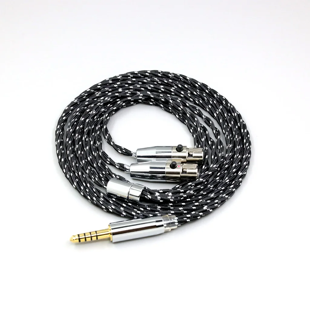 

Twisting Nylon OCC Mixed OFC Earphone Cable For Audeze LCD-3 LCD-2 LCD-X LCD-XC LCD-4z LCD-MX4 LCD-GX lcd Headphone 8709
