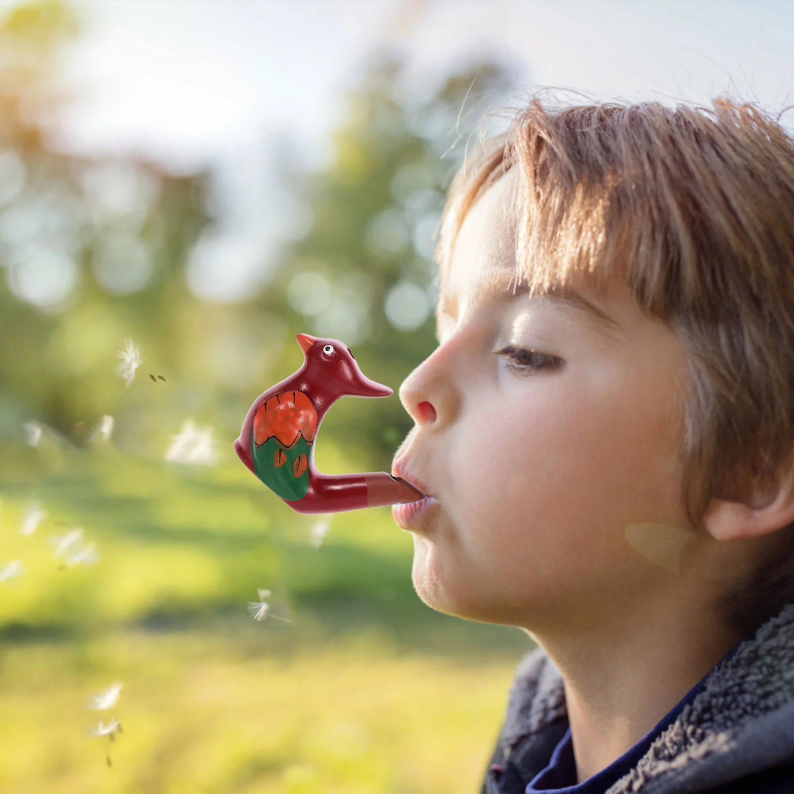 

6Pcs Colorful Small Ceramic Bird Whistles for Easy Blow Water Bird Noise Makers Ceramic Whistle Noise Makers