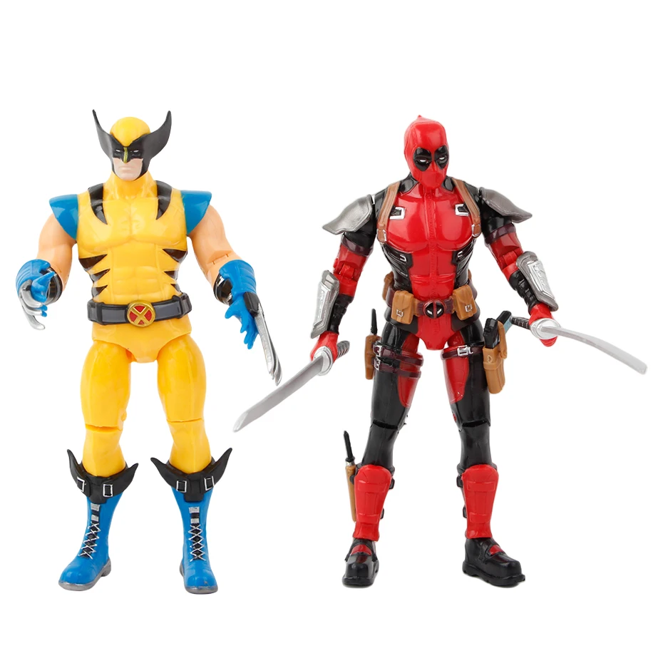 Cheap Sale X-men Deadpool & Wolverine PVC Figure Collectible Model Toy 18cm