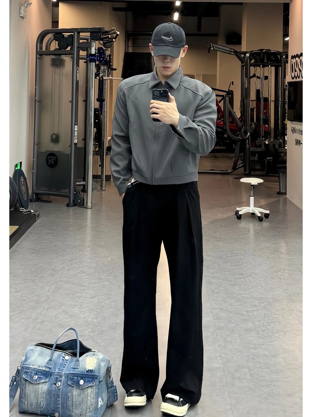 

Мужские брюки Cleanfit Bla, осенние, с эффектом стройности, удлиненные, повседневные, расклешенные, для делового и повседневного стиля