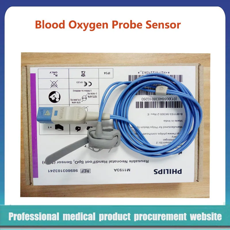 

Original New Monitor Newborn/Child Integrated Blood Oxygen Probe Sensor M1193A