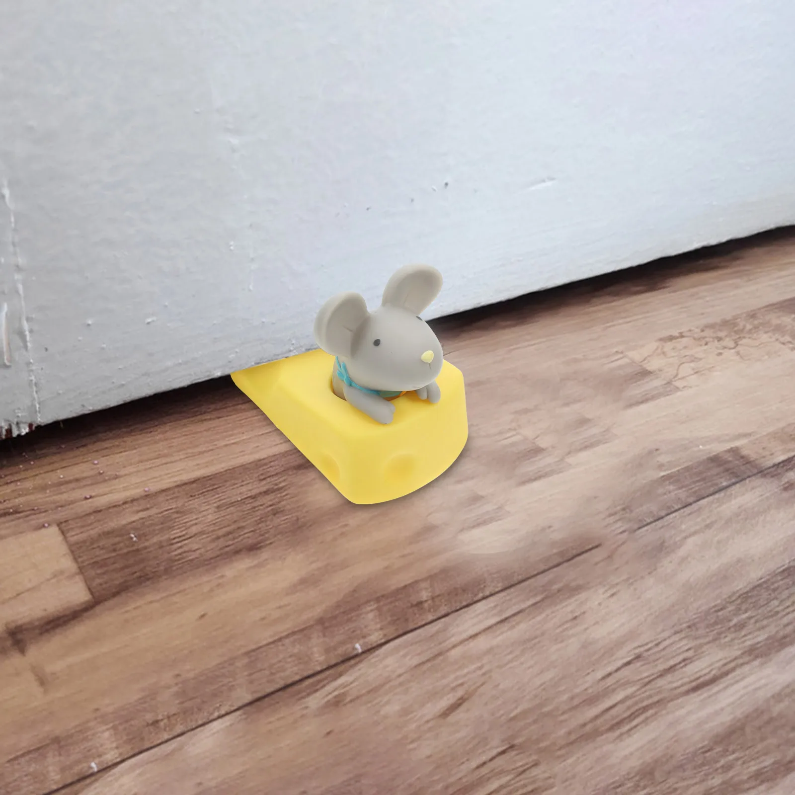 

Cute Mouse Door Stopper Anti-pinch Home Office Decorative PVC Lightweight Practical Safe Pets Babies Works All