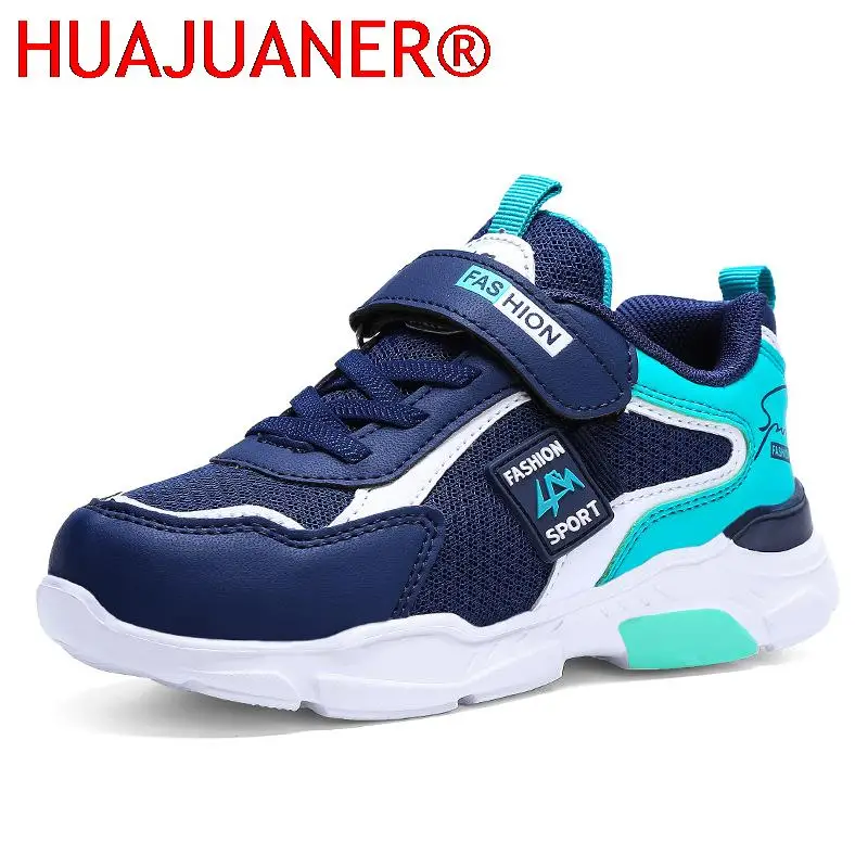 

Kids Casual Walking Sneakers Running Shoes for Boys New Spring Fashion Leather Children Breathable Comfort Sport Shoes Outdoor