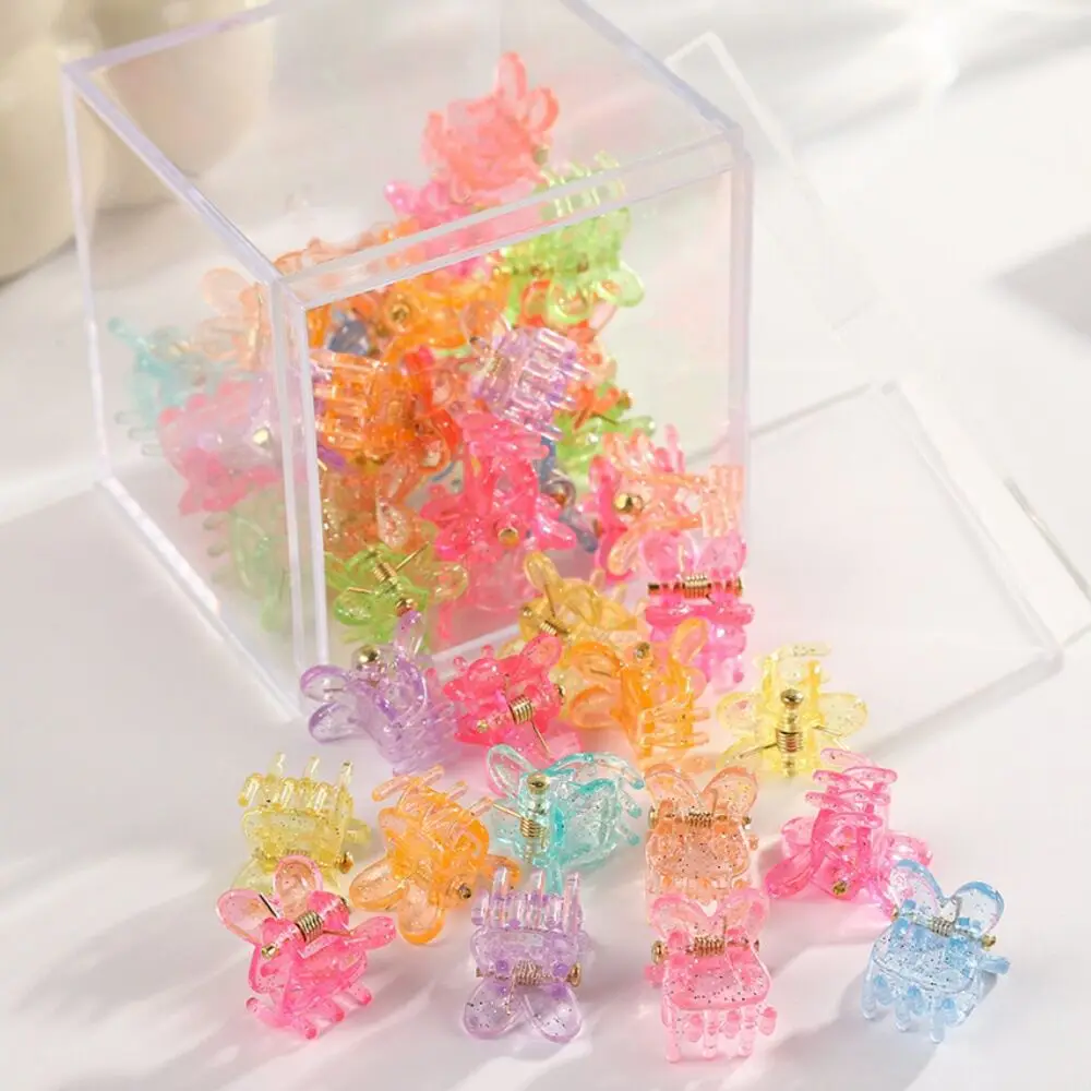 50 stuks Mini Haarspeldjes Kleurrijk Schattig Bloem/Ster/Kroon/Tekening Haarspelden DIY Pop voor Kinderen Huisdier Handgemaakte Ambachten Decoratie Accessoires