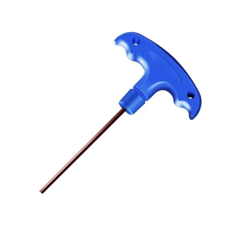 Small T Handle Allen Wrench Long Handle Key Wrench 2.5 4 5 6 Flag Handle Spanners Security Bolt Hole Screwdriver Wrench Tool