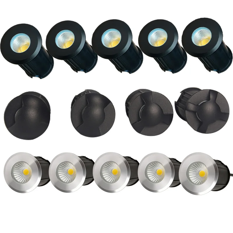 

10 pcs Waterproof LED Underground Light 3W 5W Outdoor Ground Garden Path Floor Buried Yard Spot Landscape 110V220V 12V