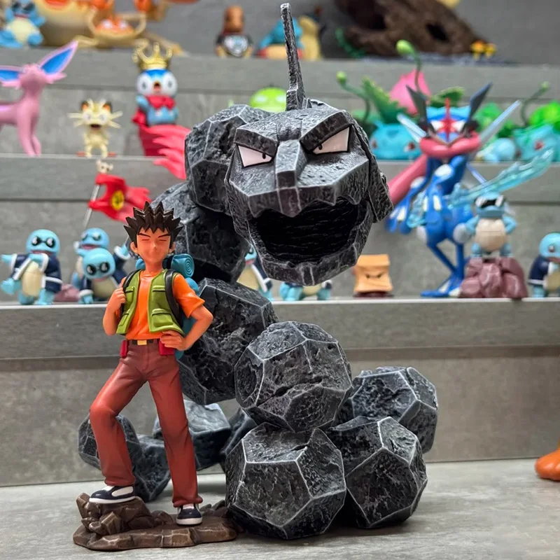 Figuras de acción de Pokémon de 14cm/5,5 pulgadas, figuras de acción de Onix, estatua de Pvc, colección de adornos de escritorio, modelo de juguetes, regalos