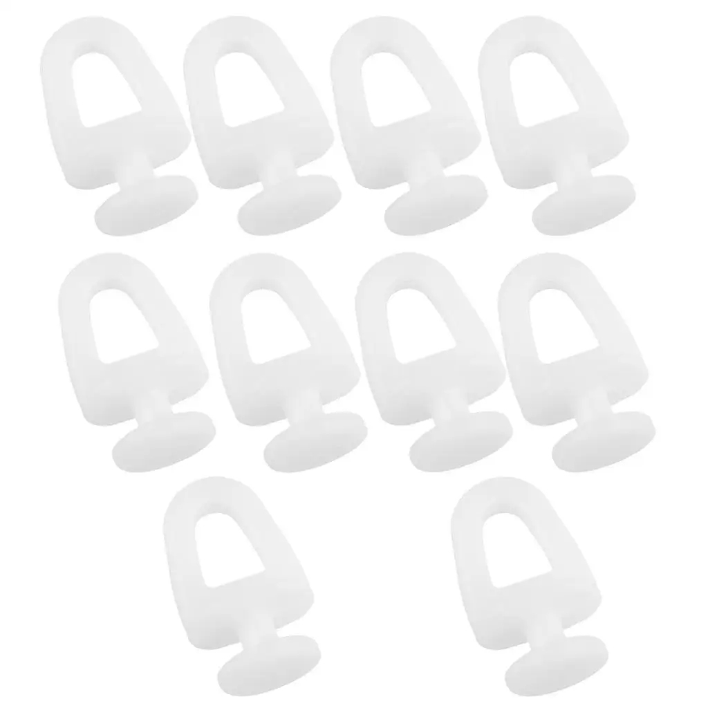 Heavy Duty Curtain Glider Hooks Multi Purpose Rolling Hook Hanger Curtain Track Gliders for Bedroom Window