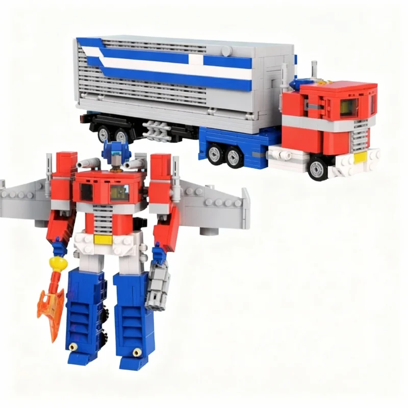 

NEW 913PCS MOC Creative Model Optimus Prime G1 Building Blocks DIY Assembly Building Blocks Display Gift Decoration Bricks Set
