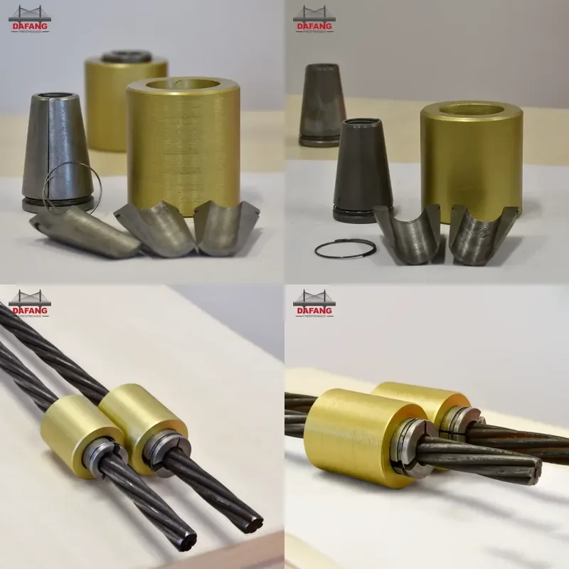 ASTM JIS 4-15.2 MM Single Hole Prestressed Anchor for Prestressed Concrete
