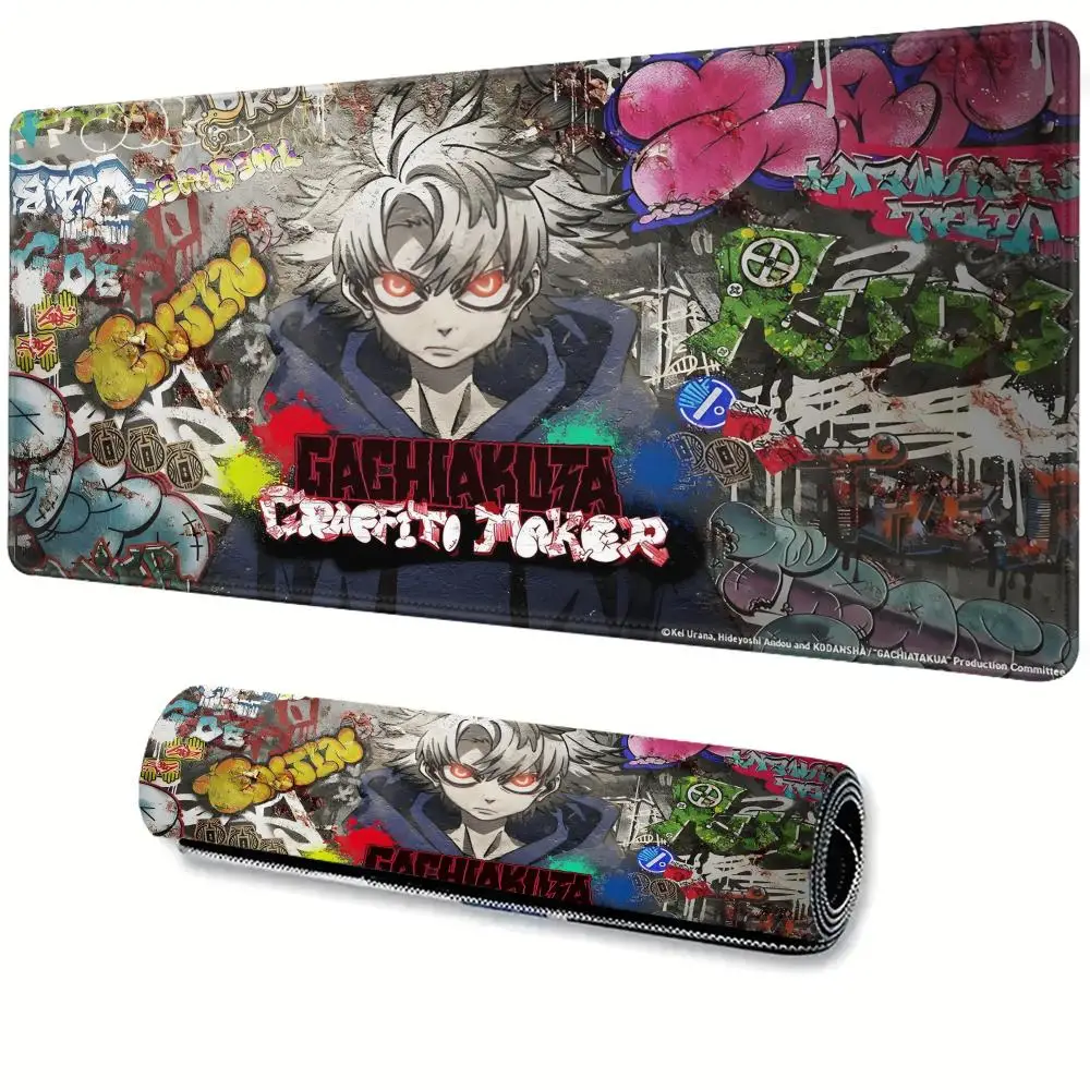 Anime Mouse Pad Non-slip Rubber Gachiakuta Extension Pad Laptop Office Cabinet Keyboard Pad Computer Desk Pad Large Mouse Pad