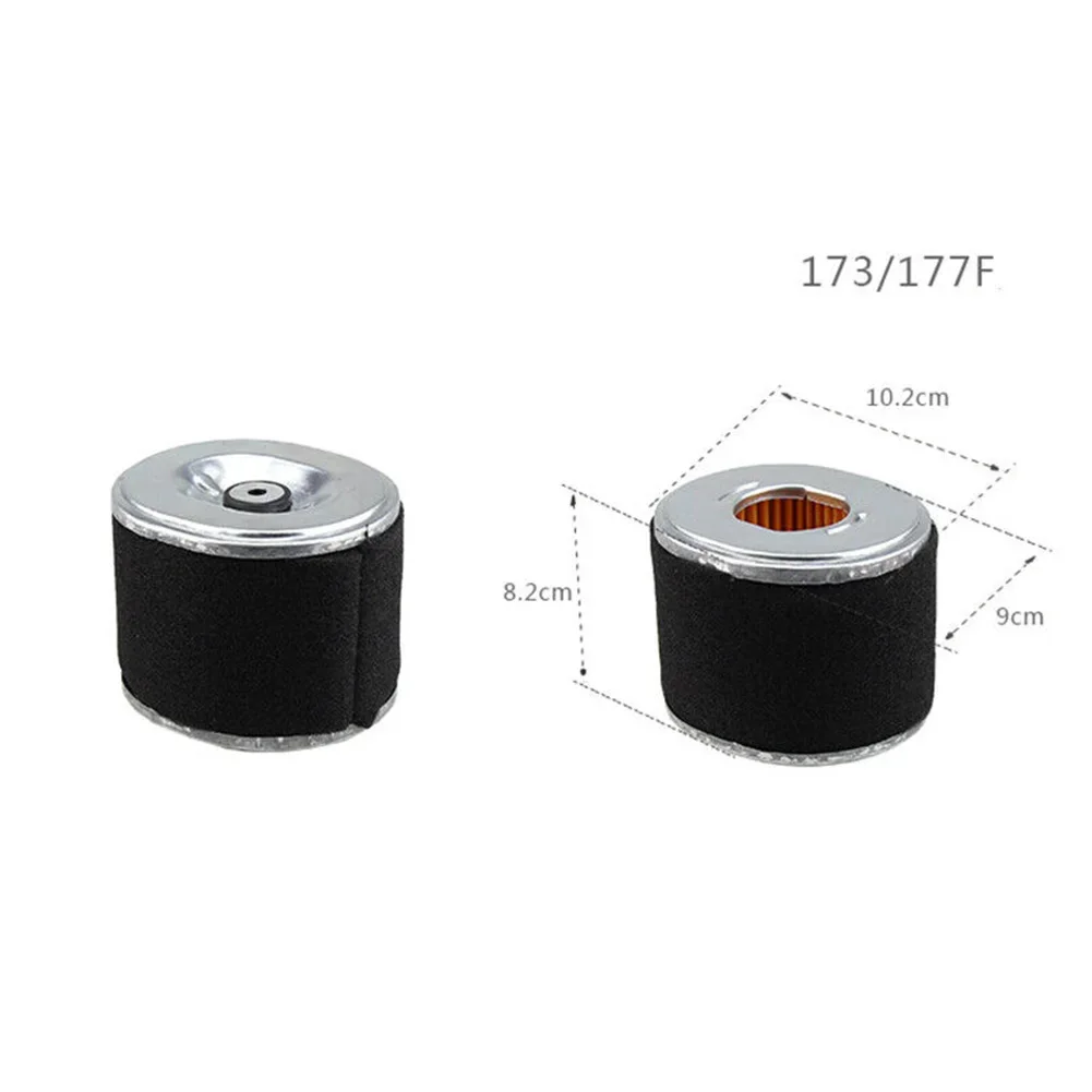 

Engines Air Filter Element Home Lawn Mower Parts Power Replacement Sponge Paper 170F Water Pump 173F 188F A11-4-1 Cleaner