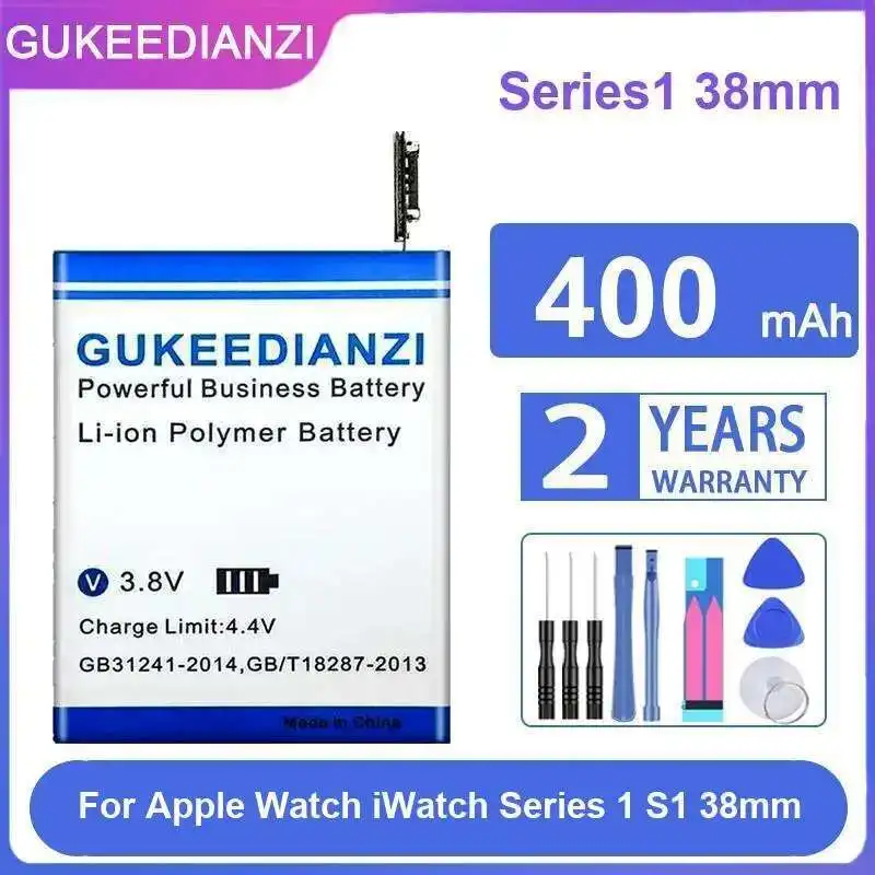 

Аккумулятор для часов 400 мАч, надежное питание для Apple Iwatch Series 1 S1, 38 мм, серия 1