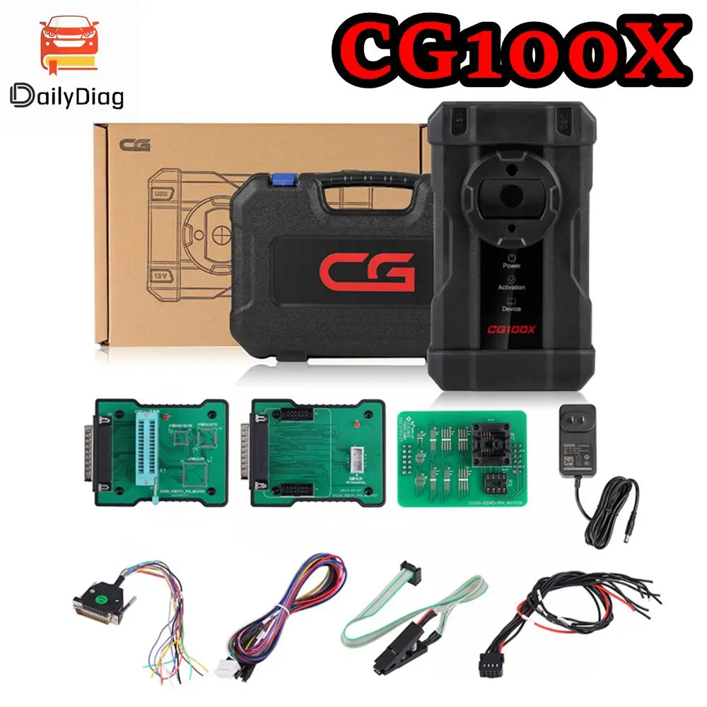 

Professional CGDI CG100X New Generation Smart Key Programmer for Chip Reading Airbag Reset And Mileage Adjustment Supports MQB