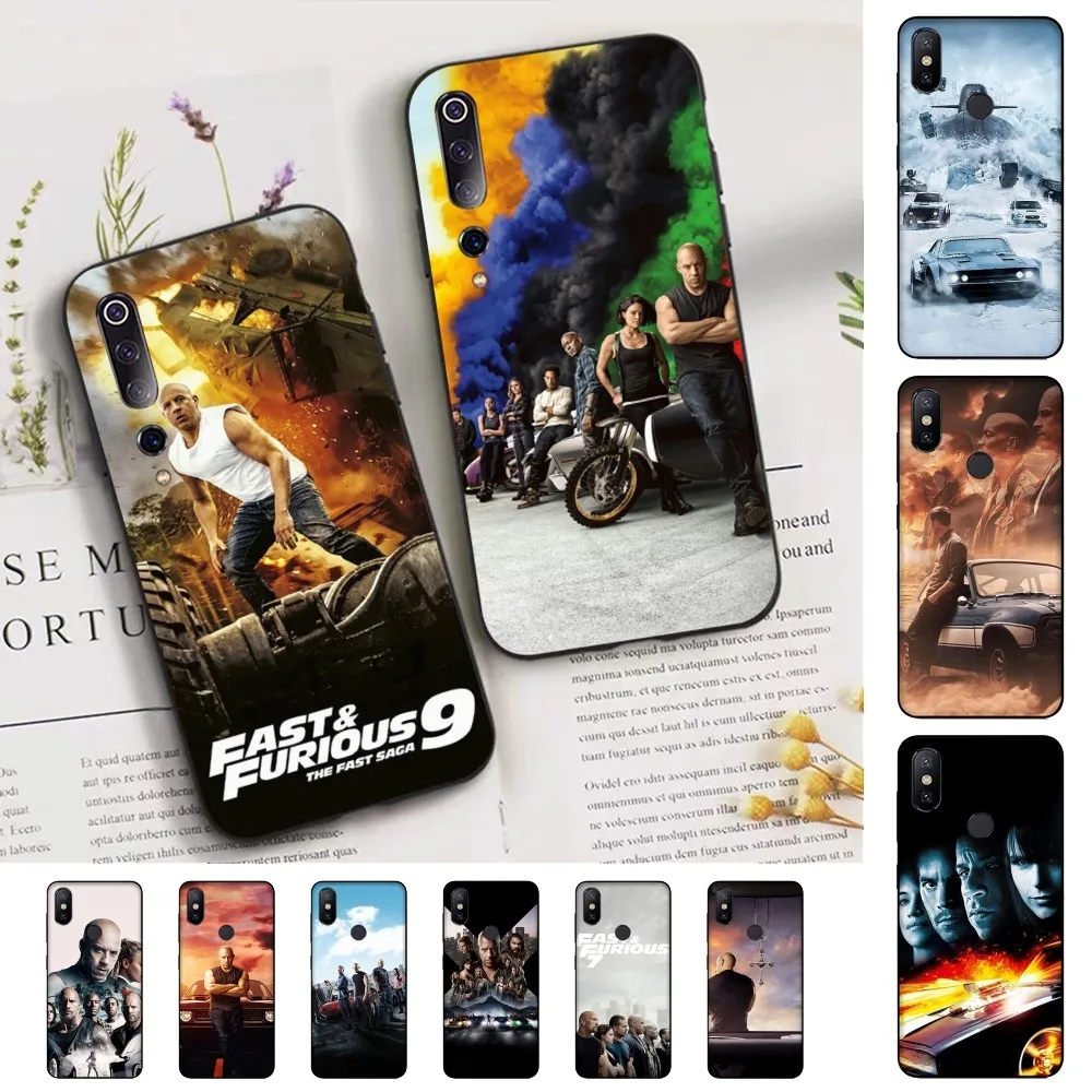 Action Film F-Fast F-Furious Phone Case For Xiaomi Mi 5X 8 9 10 11 12 Lite Pro 10T PocoX3pro PocoM3 Note 10 Pro Lite