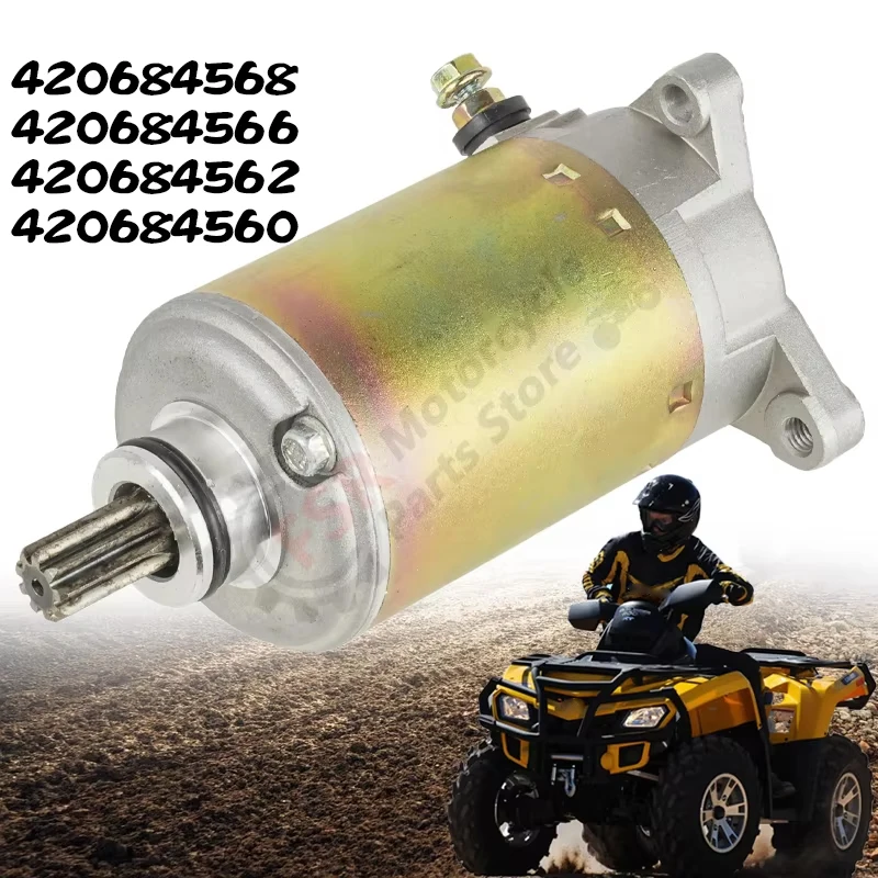 

STARTING MOTOR ASSY,FOR CAN-AM MAVERICK OUTLANDER RENEGADE TRAXTER 500-1000CC & SKI-DOO EXPEDITION LEGEND SKANDIC 800CC