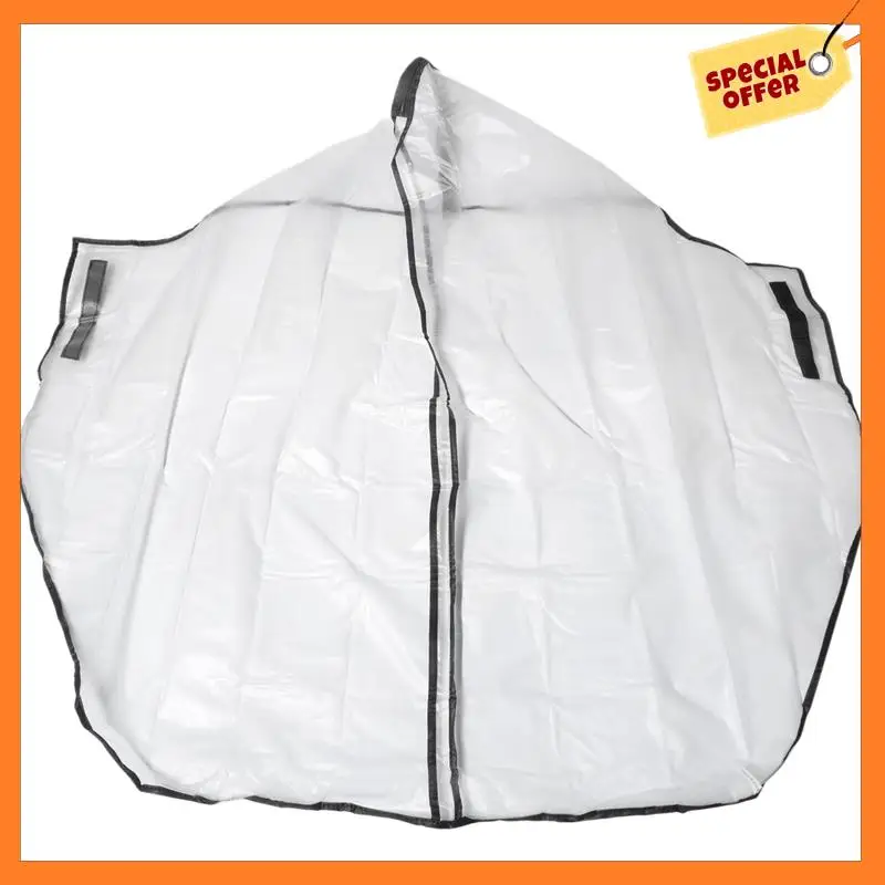 

AD08-Golf Bag Rain Cover PVC Trolley Rain Cover Rain Hood Waterproof Windproof Translucent Golf Cart Travel Bag Rain Hood