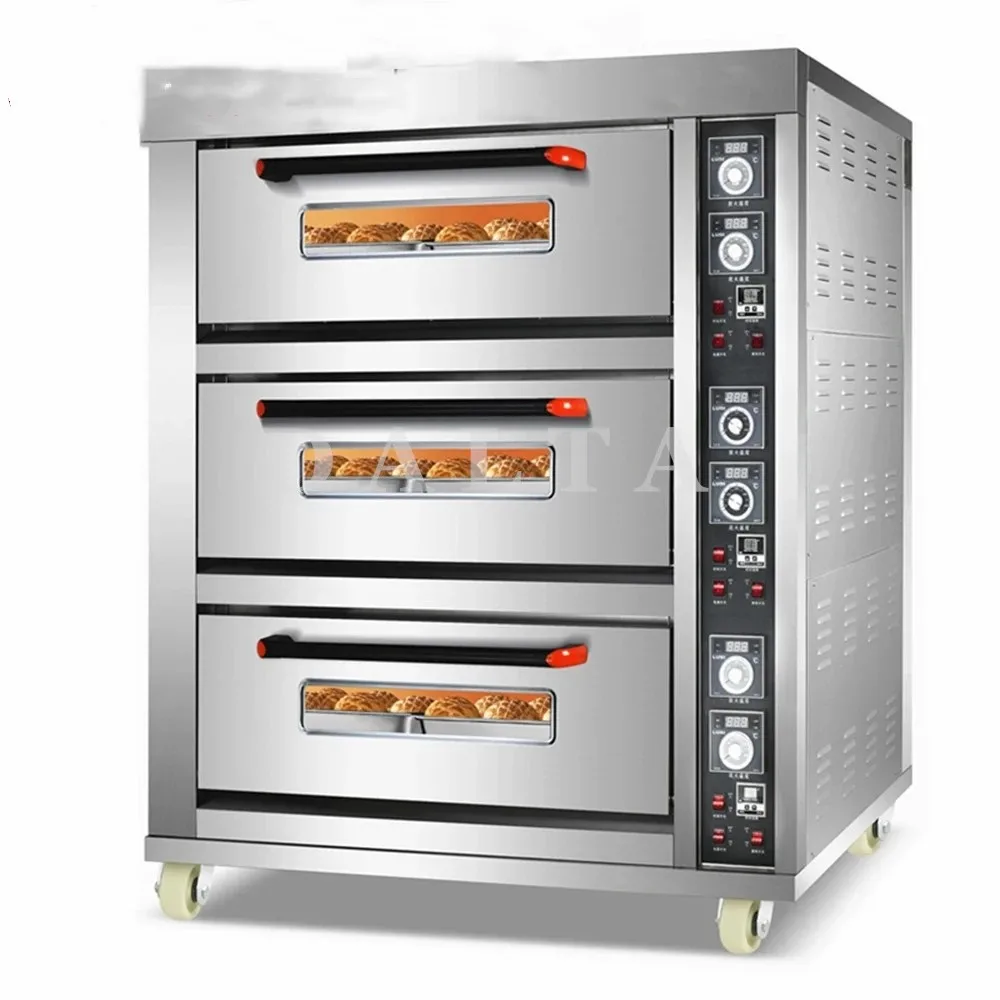 Commercial Oven Gas Bakery Industrial For Bakery Baking Oven For Bread And Cake Bakery Equipment Pizza Machine