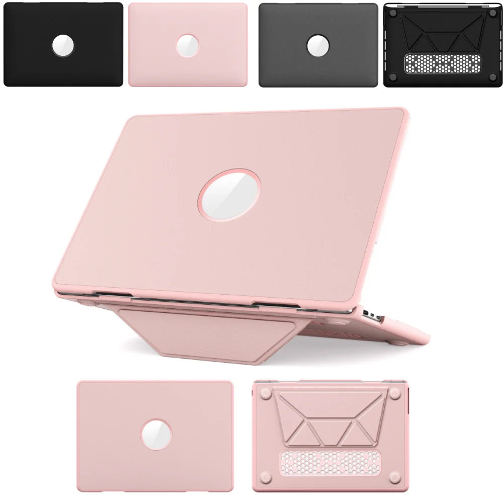 

Тканевый чехол-подставка для MacBook Air 13,6 M2 A2681 M3 A3113 M4 A3240 2025 13,6-дюймовый ПК + ТПУ Высококачественный складной чехол для планшета