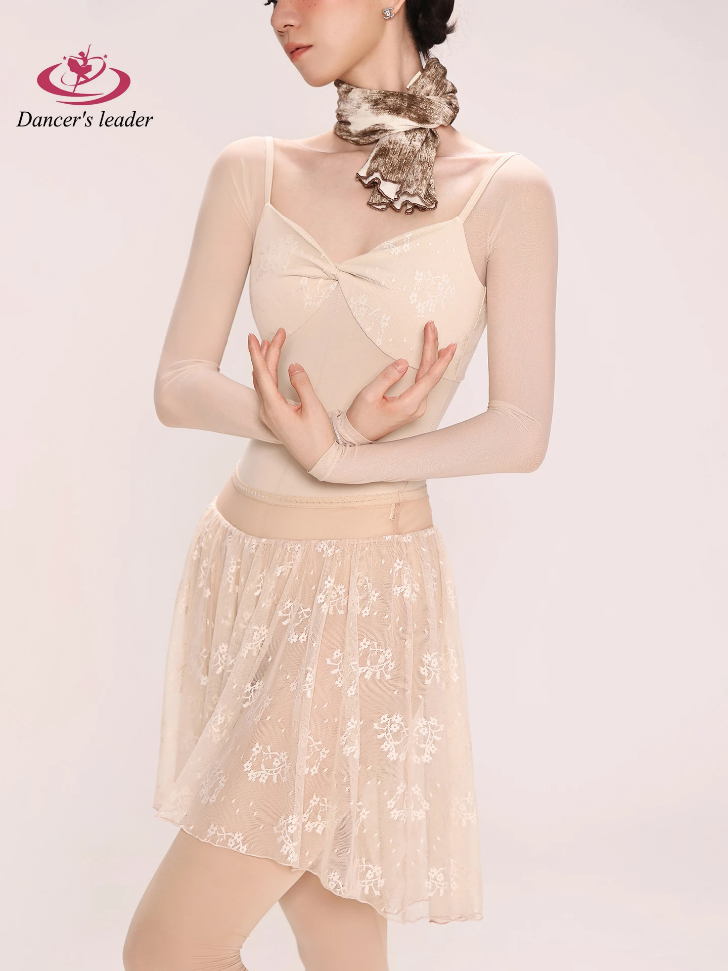 Collant de balé para mulheres, roupas de prática torcidas, manga longa, ginástica, roupas apertadas, performance, adulto, yoga