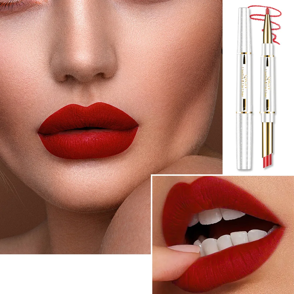 鮮やかなリップライナー - 自然な色再現に適しており、カップに触れることなく長持ち - 彼女へのバレンタインデーのギフトに最適です