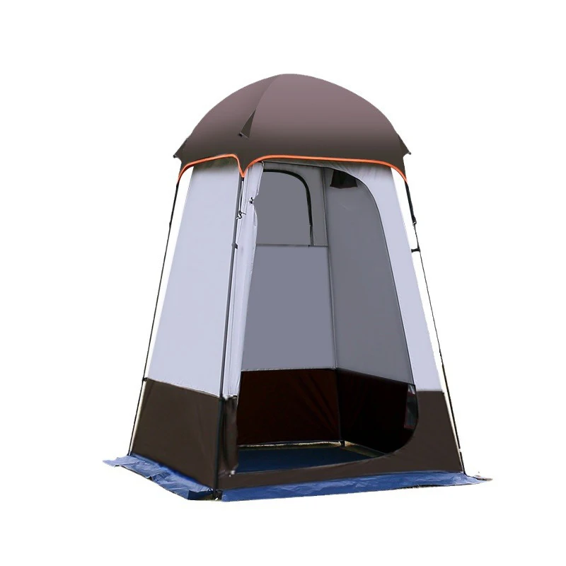 Movable Shower Tent for Outdoor Bathing, Toilet, WC Dressing Room, Portable Vinyl, Black Rubber, Beach Protect Privacy