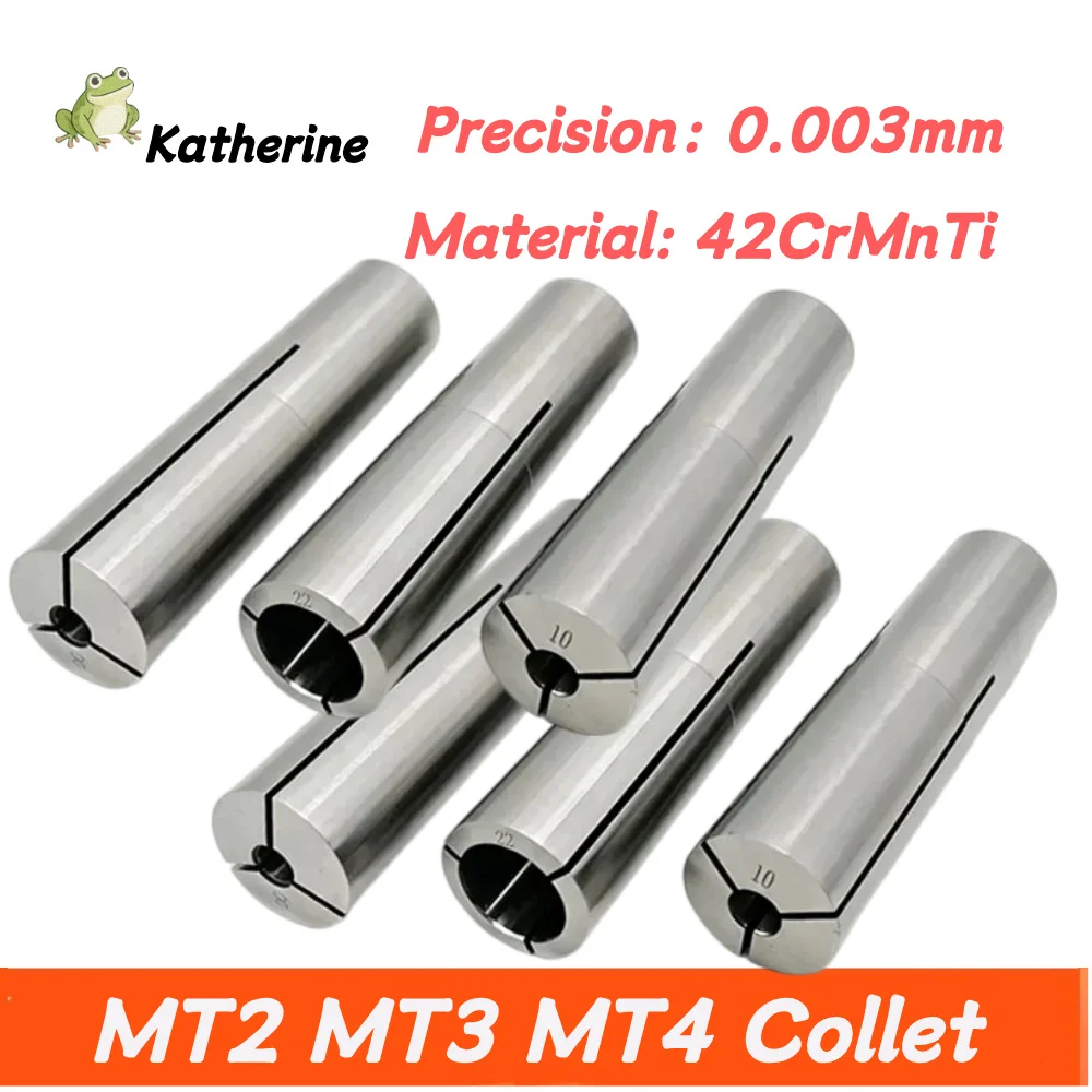 

MT2 MT3 MT4 Collet Chuck Morse Taper Cone Spring Collet Clamp Tool D3-D20mm M10-M16 Thread Sizes MK2 MK3 MK4