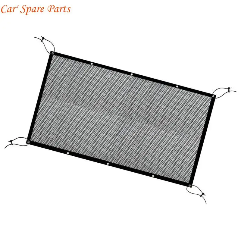 Y4UA Flexible Backseat Divider Net For Car Pet Containment System Stretchable Net Design Safe Pet Barrier