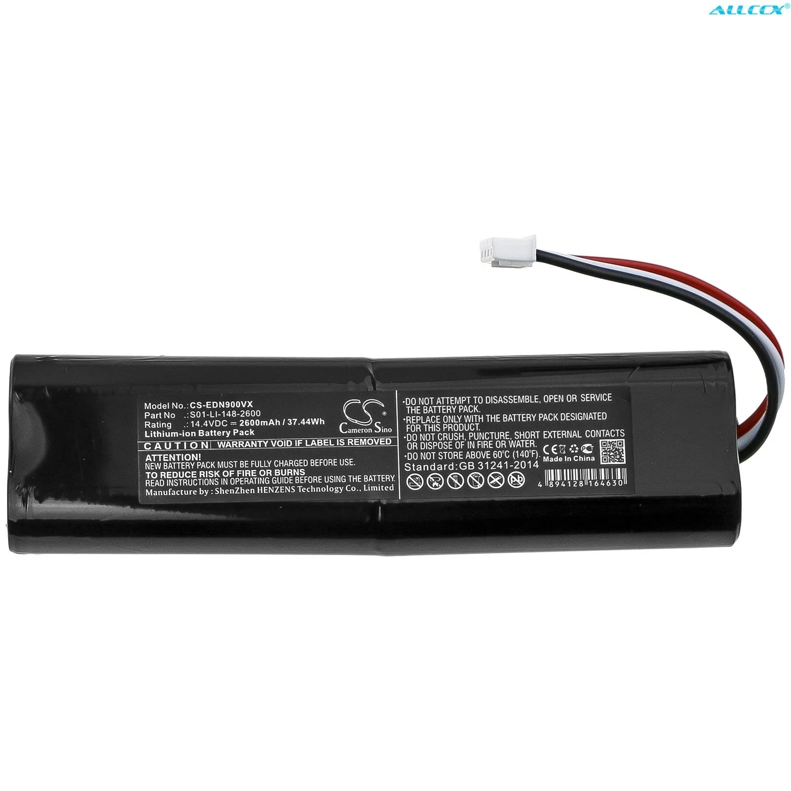 2022 14.4V 14.8V 2600Mah 3400Mah bateria odkurzacza dla Ecovacs Deebot Ozmo 900 901 905 930 18650 baterii dla odkurzacz Robot