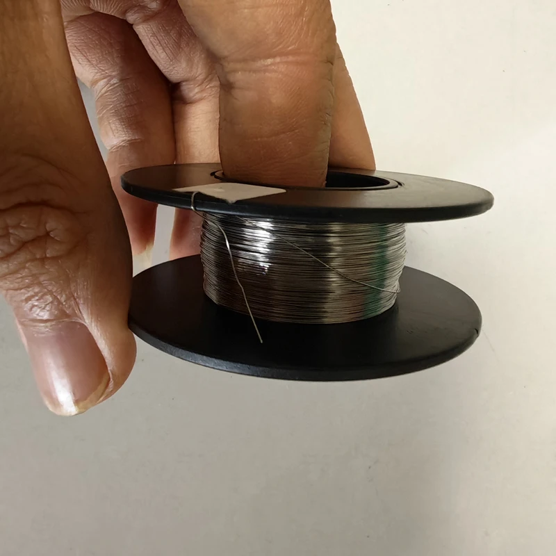 Sealing Machine Heating Wire Foam Cutting Electric Resistance Heating Wire Cr20Ni80 0.2mm 0.25mm 0.3mm 0.4mm 0.5mm 0.6mm-4.0mm