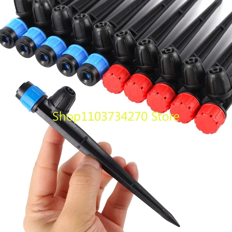 Garden Micro drip irrigation 360 Degrees Rotating Nozzle Powder sprayer sprinkler use for 1/4