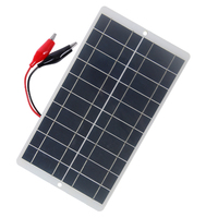 Solar Panel 10W 5V Portable Solar DIY Solar Charging Panel With Clip 10W 5V Portable Solar Panel For Outdoor Campin Energy Suppl