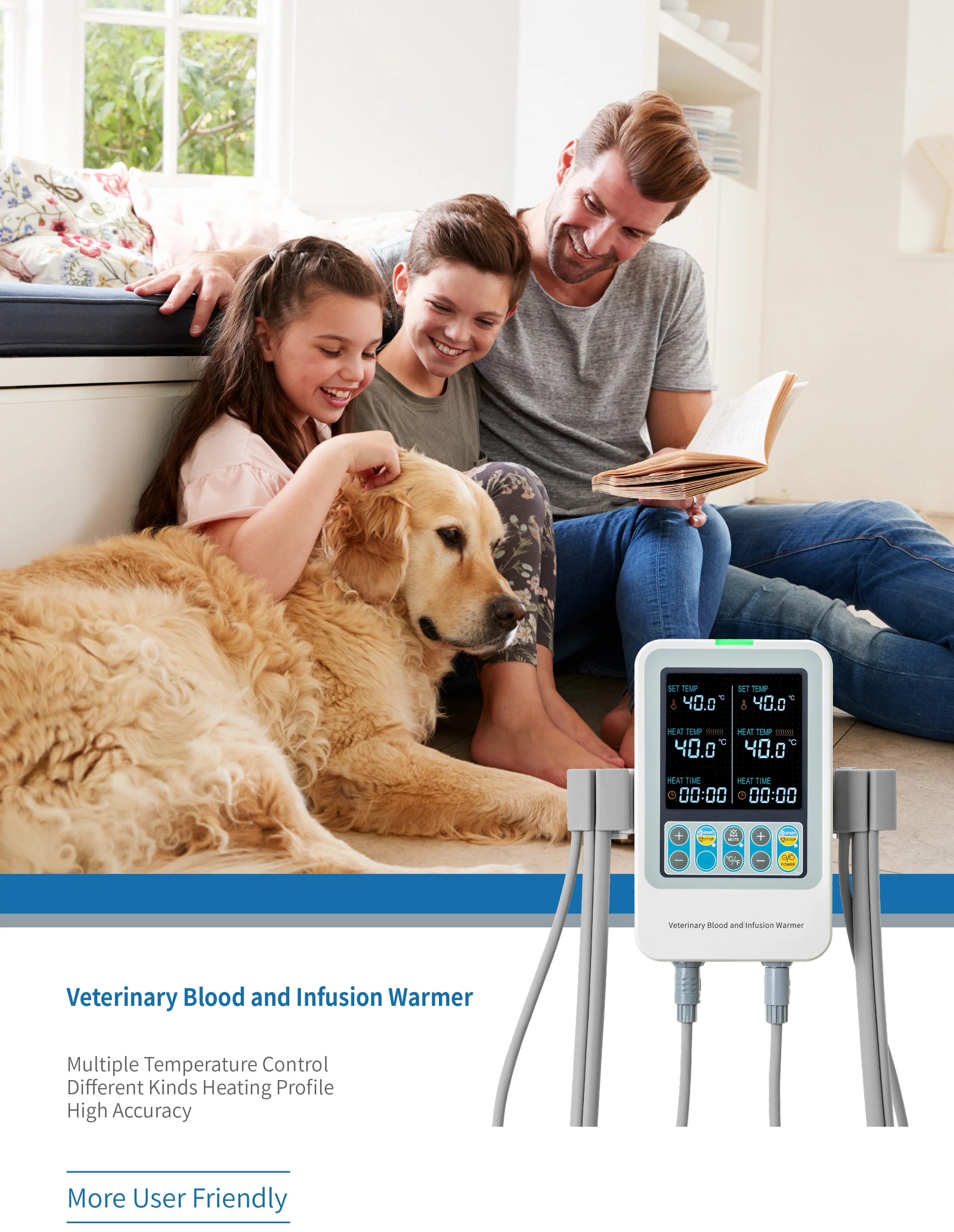 Kaufen Sie Transfusion Digital Double Channel Medical Fluid Veterinary and Warmer
