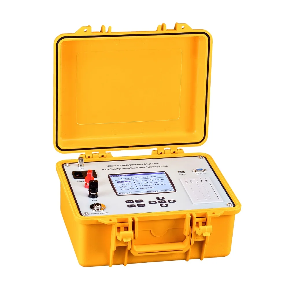 G UHV-720 Fully Automatic Capacitor Bridge Tester Capacitance And Inductance Measuring Instrument Capacitance Bridge Test