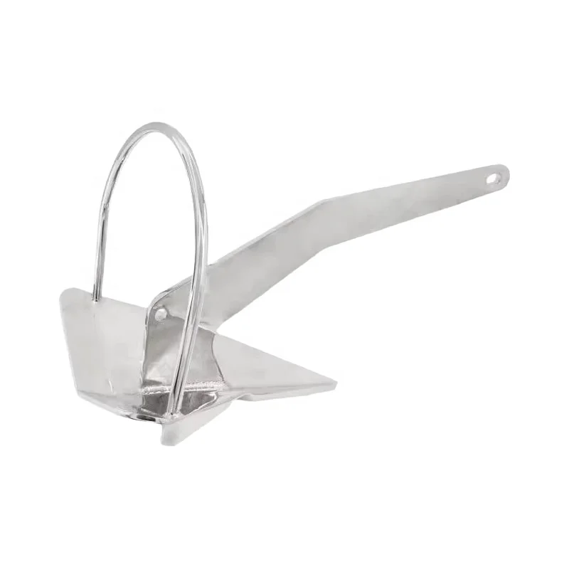 Stainless Steel 316 Marine ROCNA ANCHOR 70kg/155LB Anchoring Mooring Ship Kayak Yacht Boat Hardware Accessories Anchors
