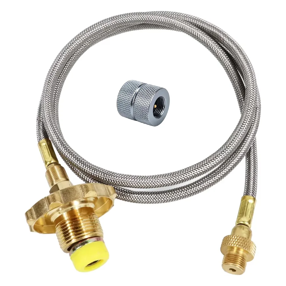 Outdoor Camping Gaskocher Propan-Nachfülladapter Gaskartuschen-Verbindungsleitung Brenneradapter LPG-Zylinder-Verlängerungsschlauch – Detail 2
