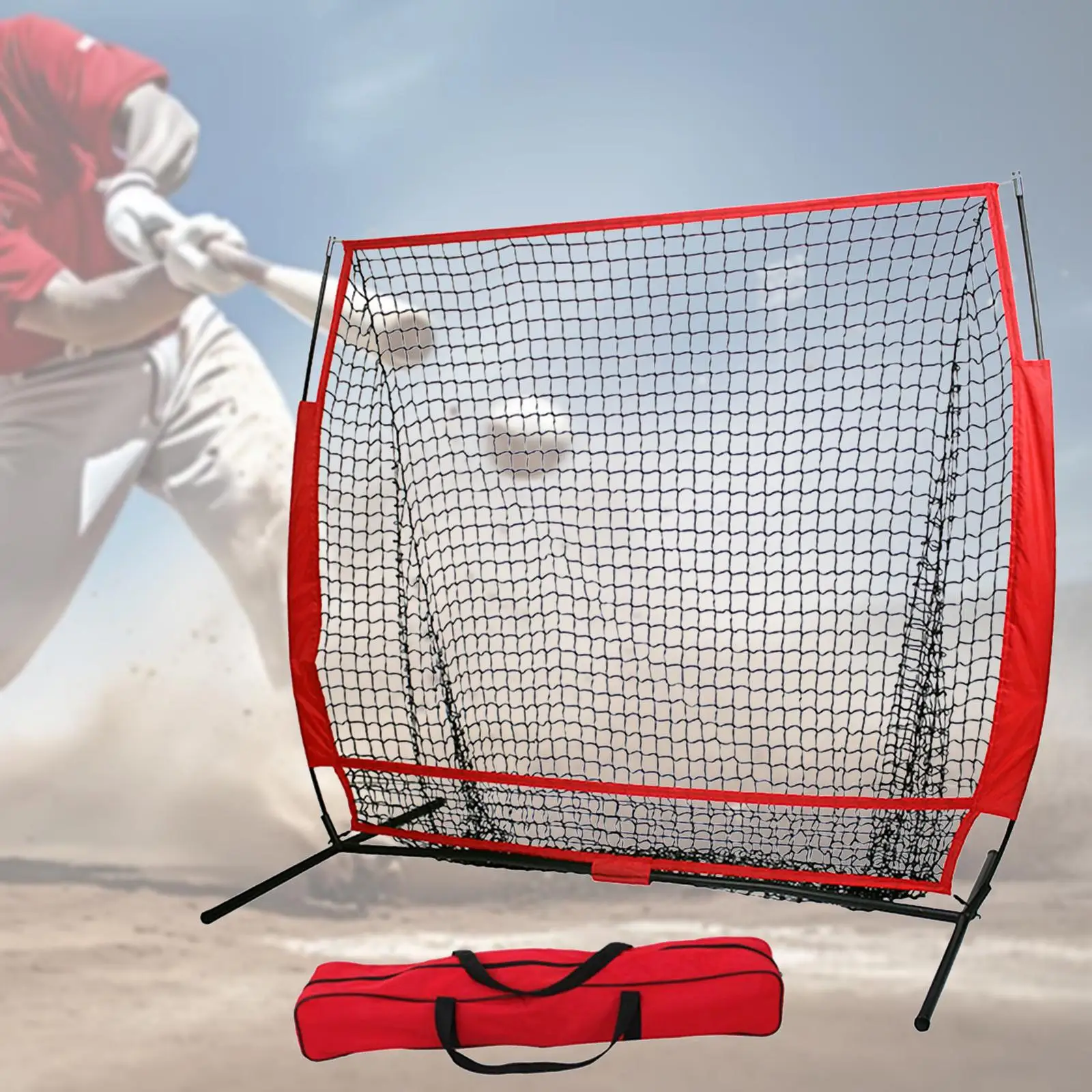 

Replacement Net for Baseball, Softball Replacement Net, Outdoor Indoor Portable Softball Practice Net for Training Fielding