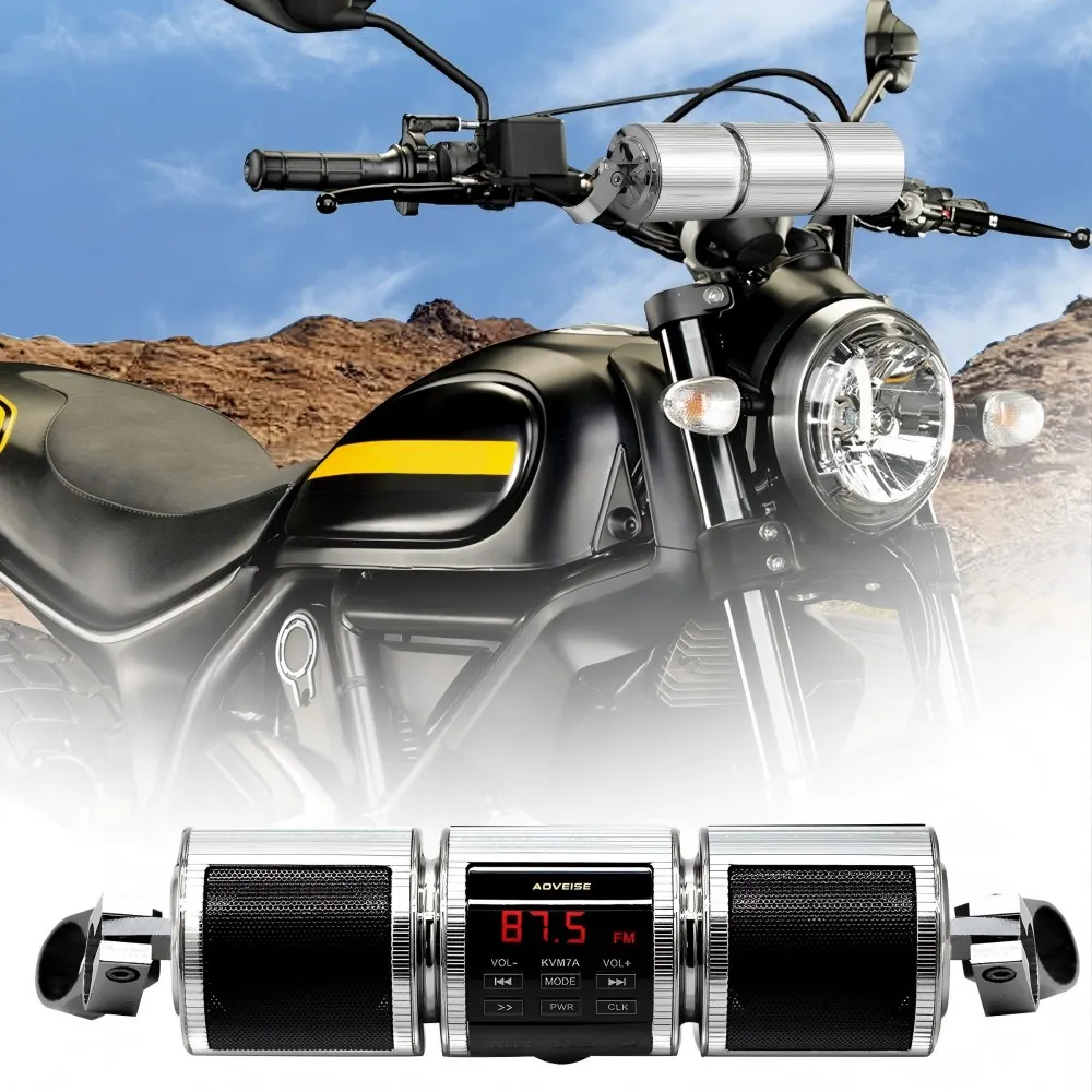 12v-motorcycle-modification-waterproof-bluetooth-speaker-installed-on-u-shaped-handlebar-supports-tf-usb-aux-in-mp3-wma-format
