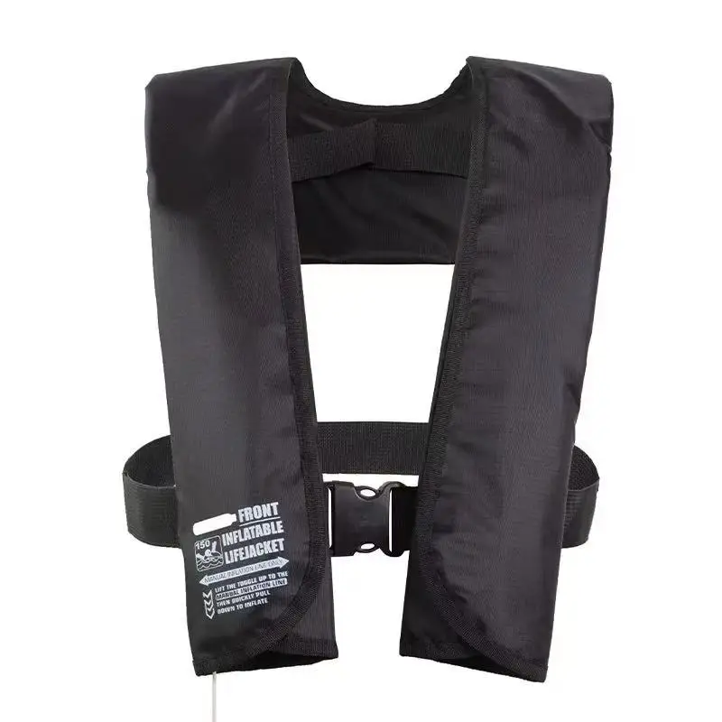 Nieuwe Auto Zelfopblaasbare Reddingsvesten Handleiding Varen Reddingsvesten Volwassen PFD 150N voor Watersport Vissen Raften Accessoires