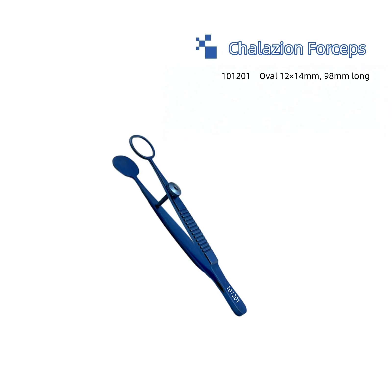 

Chalazion Forceps Ophthalmic surgical instrument multifunctional tweezers, reusable 98mm longTitanium alloy