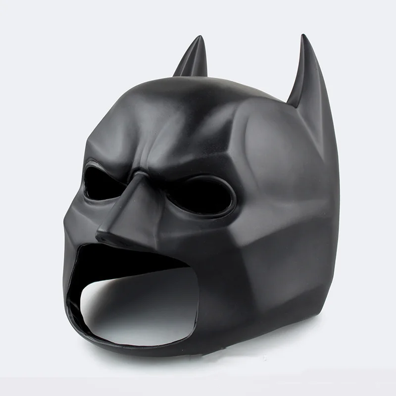 Cool PVC Bat Wayne Superhero Cosplay Men Women Mask Costume Headgear Helmet Halloween Party Carnival Costume Props