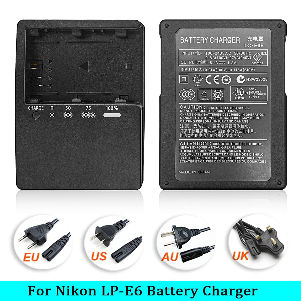 Canon  純正 LP-E6N ３個 ＋ 専用充電器 LC-E6 キヤノン（Canon） 【当店1年保証】Canon LC-E6 バッテリー