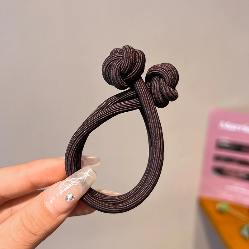 Eenvoud Stretch Rubber Haarbanden voor Vrouwen Hoge elasticiteit Mode Meisje Hoofd Touw Chouchou Haaraccessoires